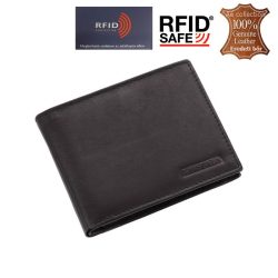 La Scala minőségi bőr férfi pénztárca RFID védelemmel! 