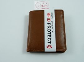 Minőségi, kisebb méretű bőrpénztárca, RFID védelemmel!