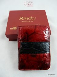 Prémium kategóriás kompakt női pénztárca, lepke mintával, RFID védelemmel!