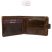 "BUFFALO WILD" prémium kategóriás marhabőr pénztárca, kisebb méretben, RFID védelmmel!